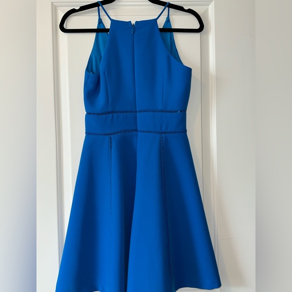 ADELYN RAE BLUE DRESS - Picture 2 of 3